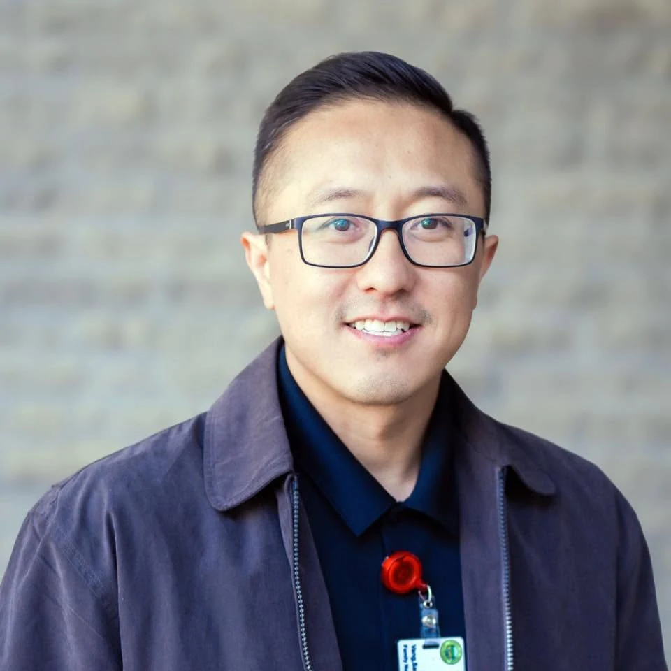 Portrait of Sam T. Vang, founder of ScrubsAndScrolls