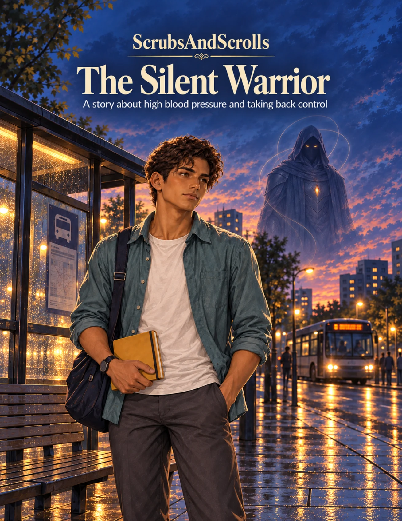 The Silent Warrior storybook cover
